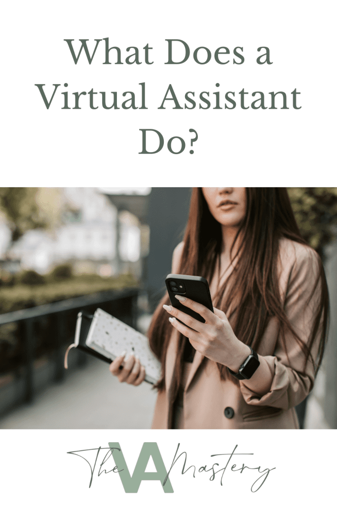 What does a virtual assistant do?